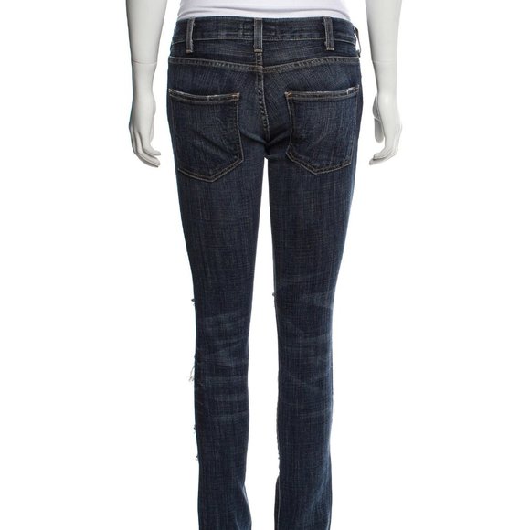 Current Elliot "The Skinny" Ripped Destroyed Jeans - Picture 3 of 13